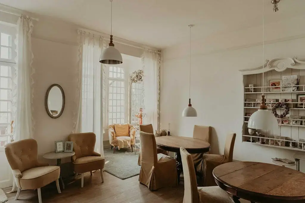 Salon im Retreat-Gutshaus Le Relais du Doubs